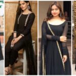 black kurti designs a1