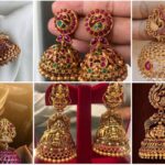 gold jhumka designs a1