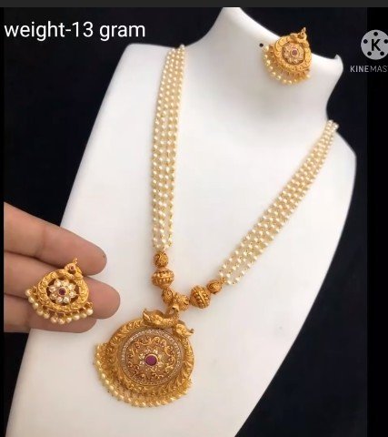 gold necklace designs 14