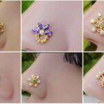 Latest Gold Nose Pin Design
