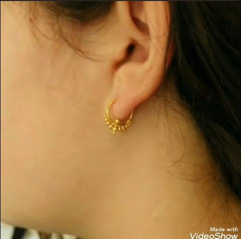 lightweight gold earrings 22