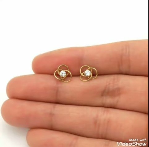 lightweight gold earrings 7