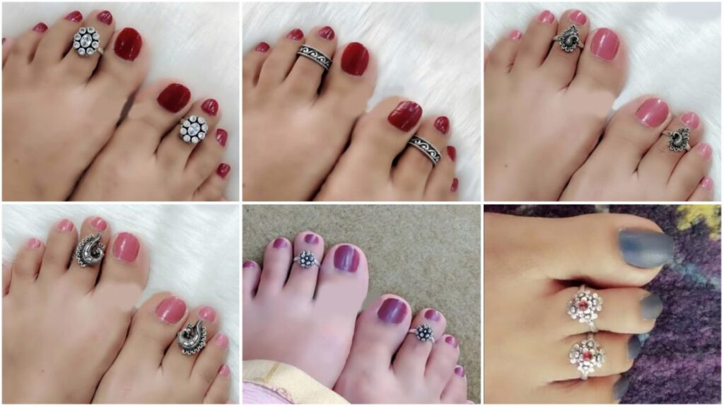 Silver Toe Ring Designs
