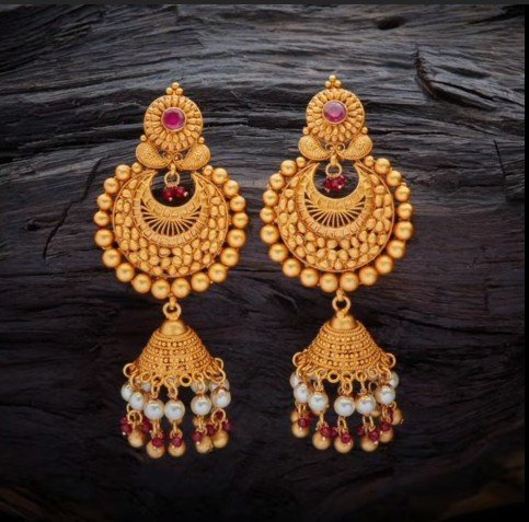 gold earring designs 11