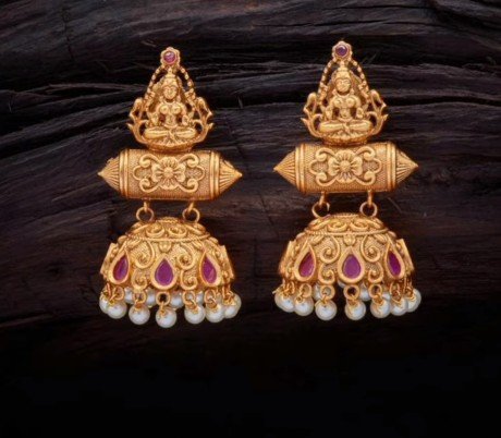 gold earring designs 14