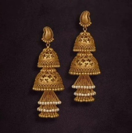gold earring designs 16