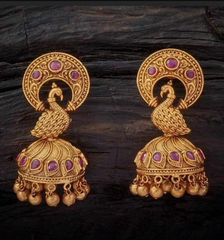 gold earring designs 19