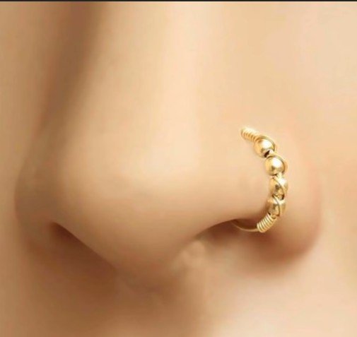 gold nose pin designs 11