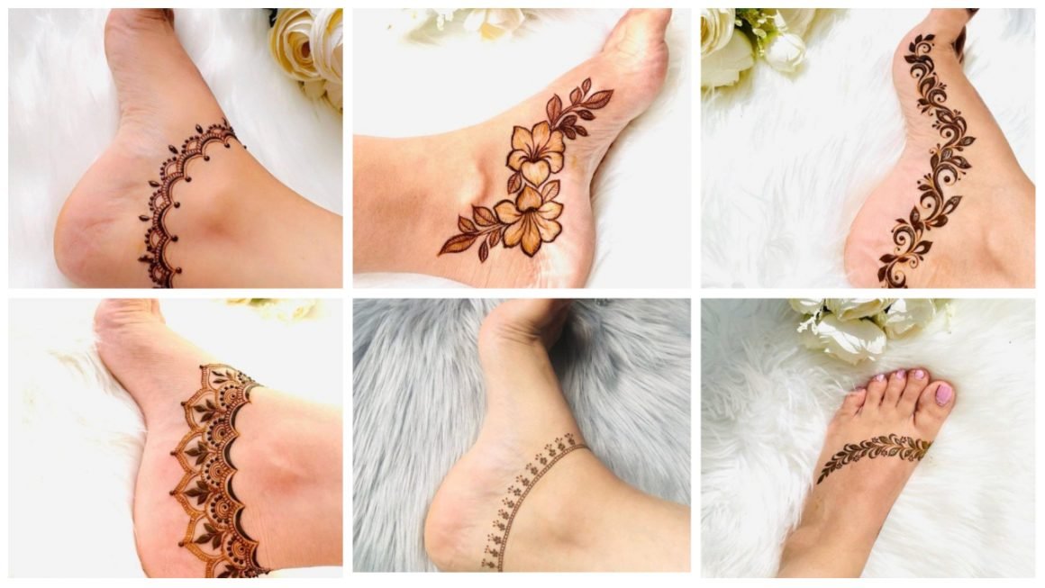 henna tattoo designs for feet a1