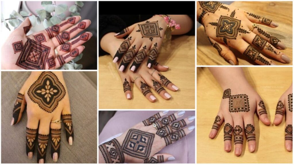 Simple and Stylish Mehndi Design