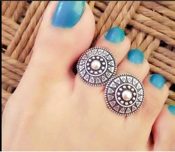 silver toe ring designs 16