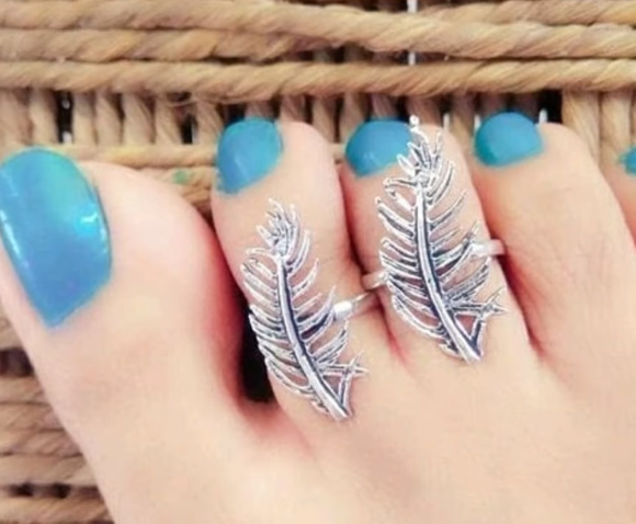 silver toe ring designs 17