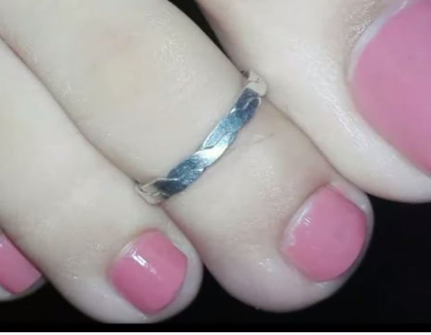 silver toe ring designs 5