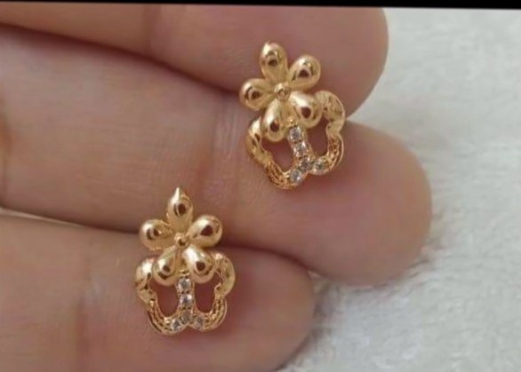 gold earring designs 4