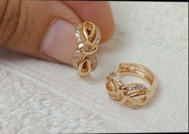 gold earring designs 8