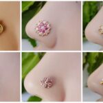 gold nose pin a1