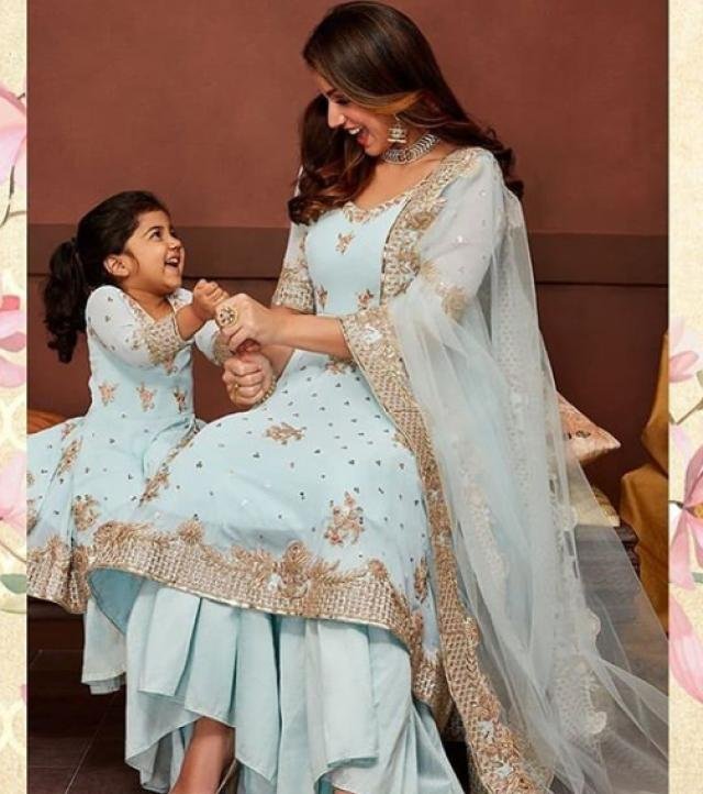 mother daughter matching dresses 1