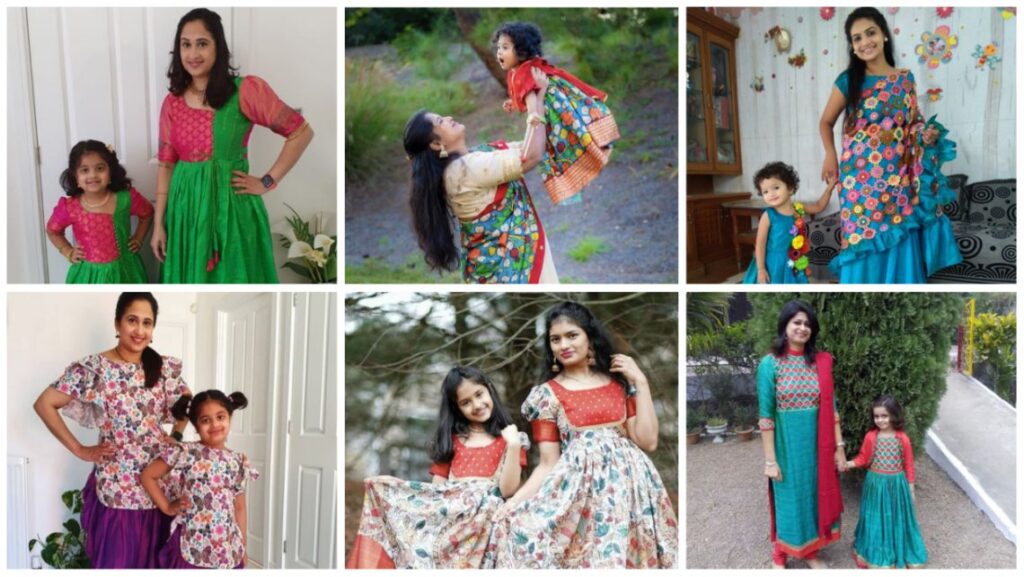 mother daughter matching outfits a1