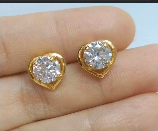 gold earrings 12