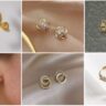 Stylish Gold Earrings Design for Girls