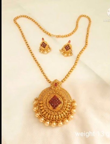 gold necklace designs 1