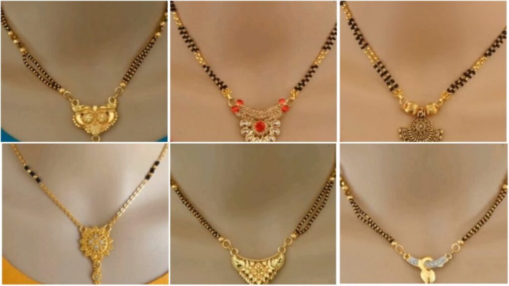 Latest Gold and Diamond Mangalsutra Designs