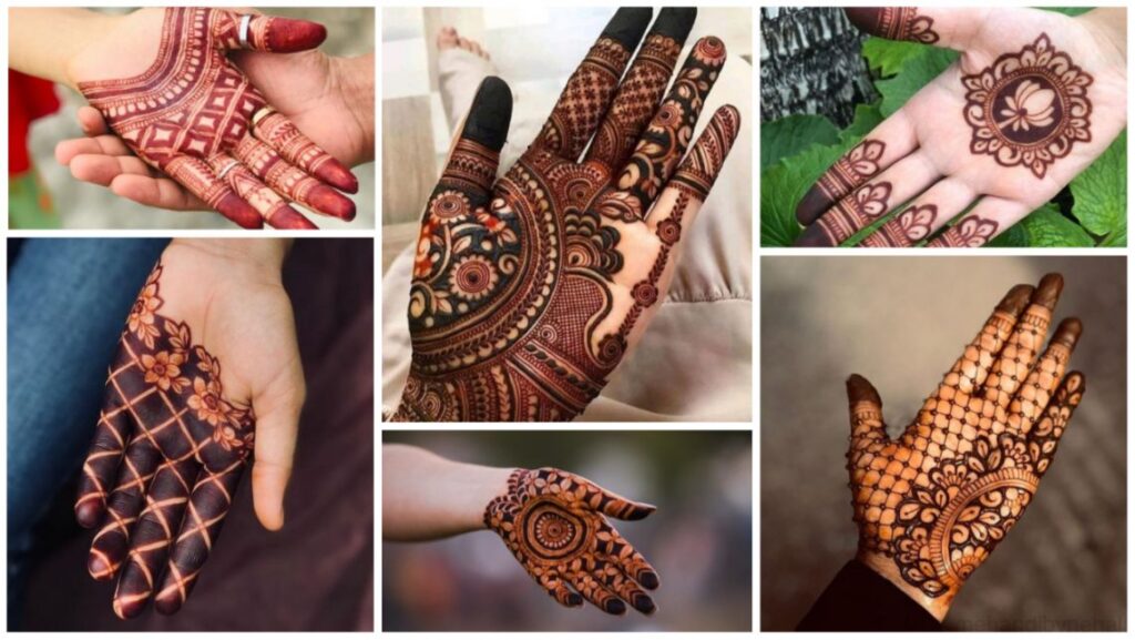 Unique and Beautiful Mehndi Designs for Front Hand