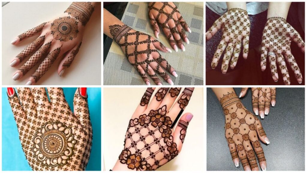 simple mehndi design ideas a1