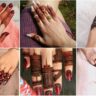 Latest Trendy Finger Mehndi Designs