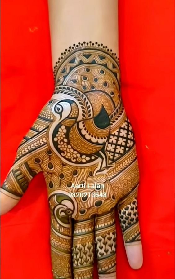 henna designs for hand 10