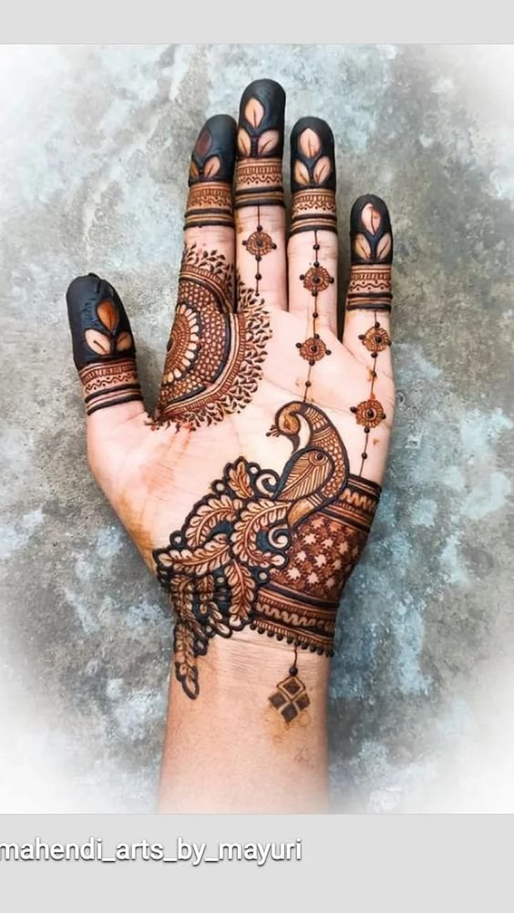 henna designs for hand 14