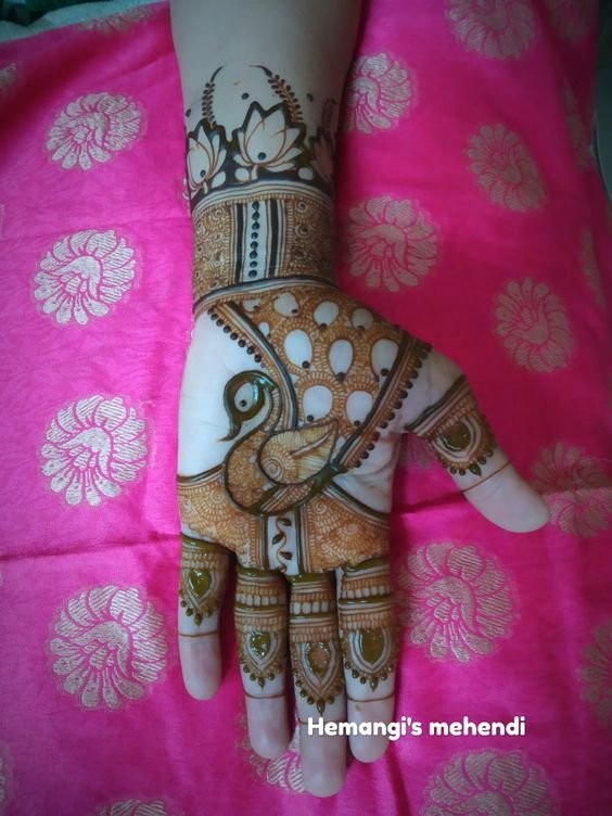 henna designs for hand 6