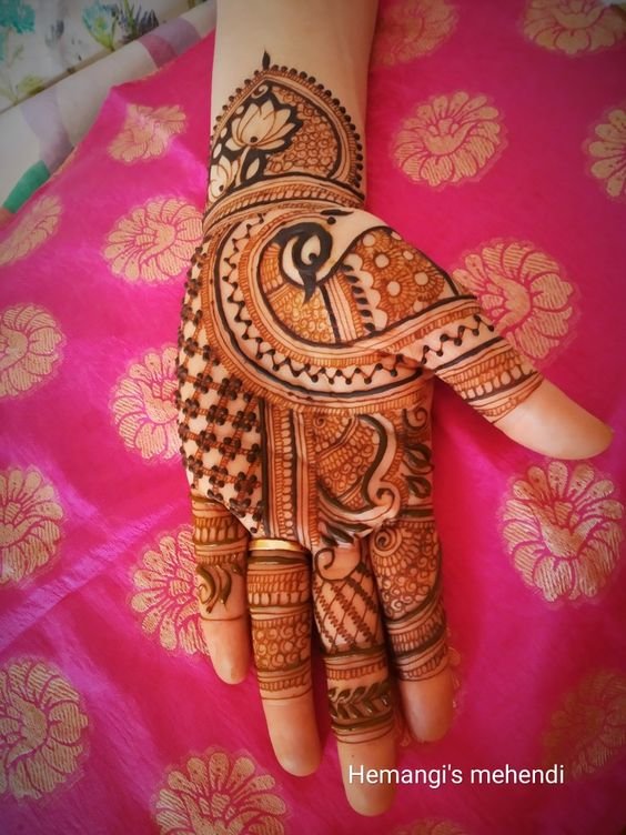 henna designs for hand 9