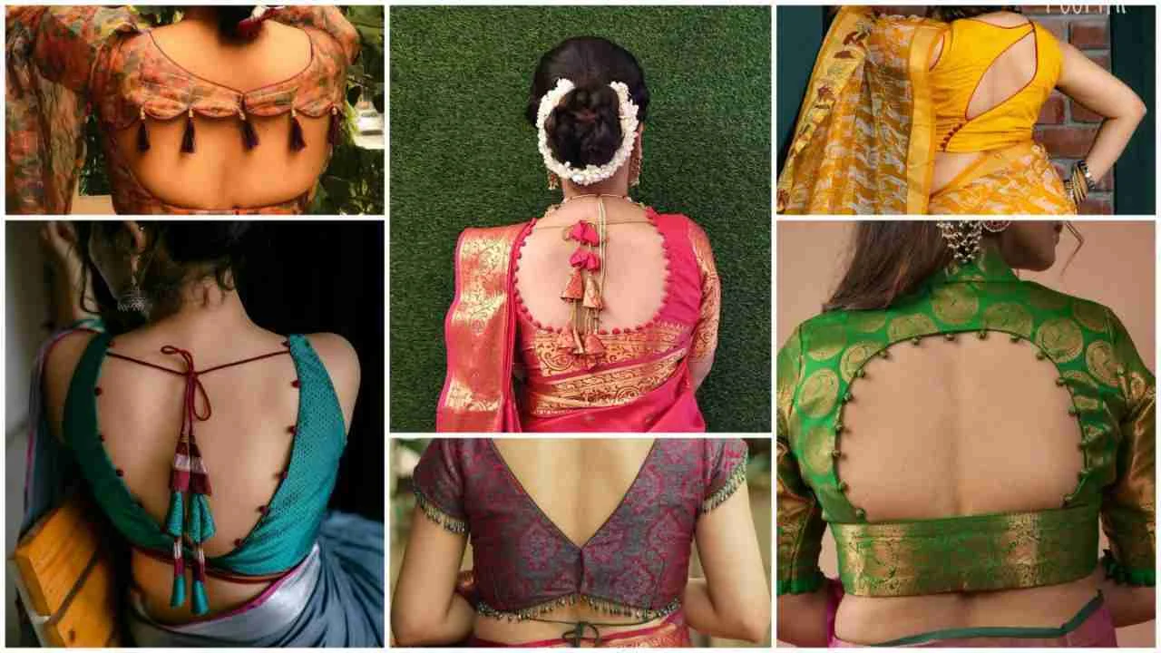 modern blouse designs for saree