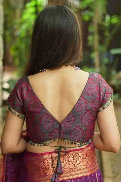 modern blouse designs for saree