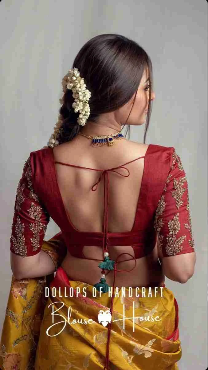 modern blouse designs for saree