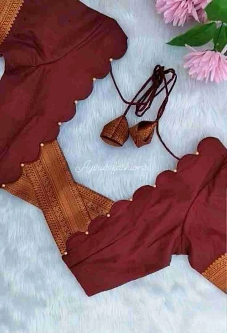 modern blouse designs for saree