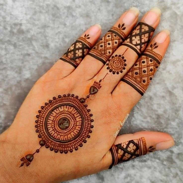 Arabic Henna Design