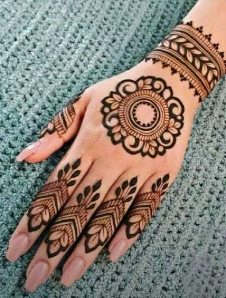 Arabic Henna Design