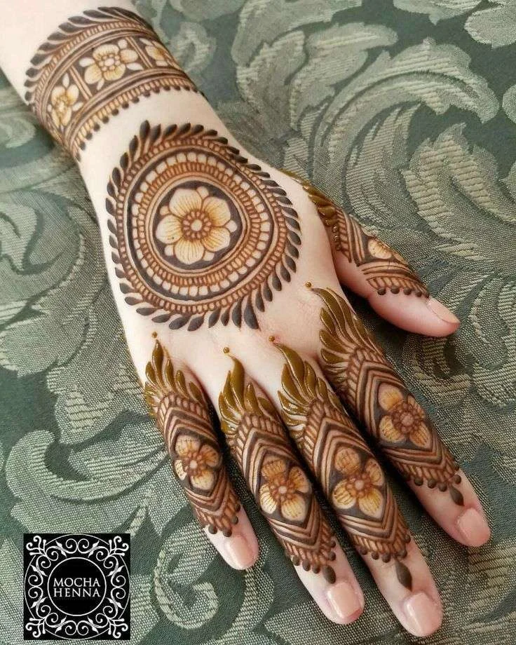 Arabic Henna Design