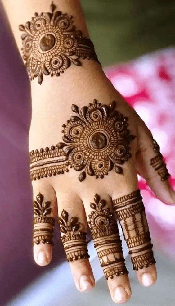 Arabic Henna Design