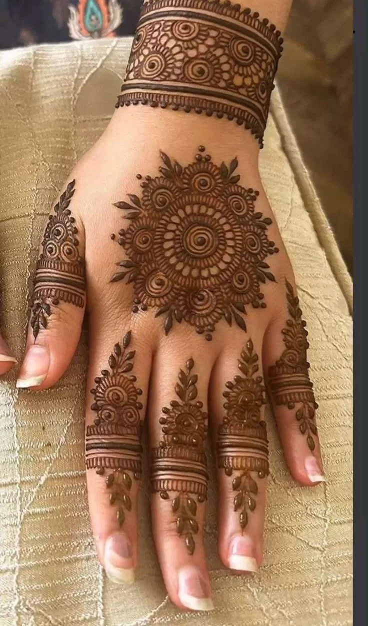 Arabic Henna Design