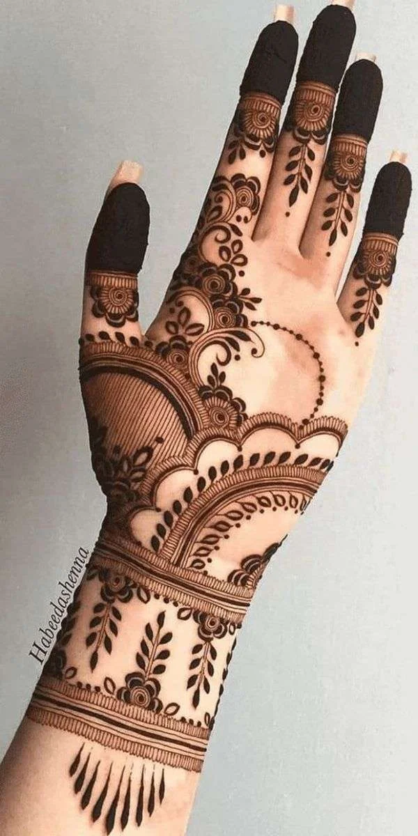 Arabic Henna Design