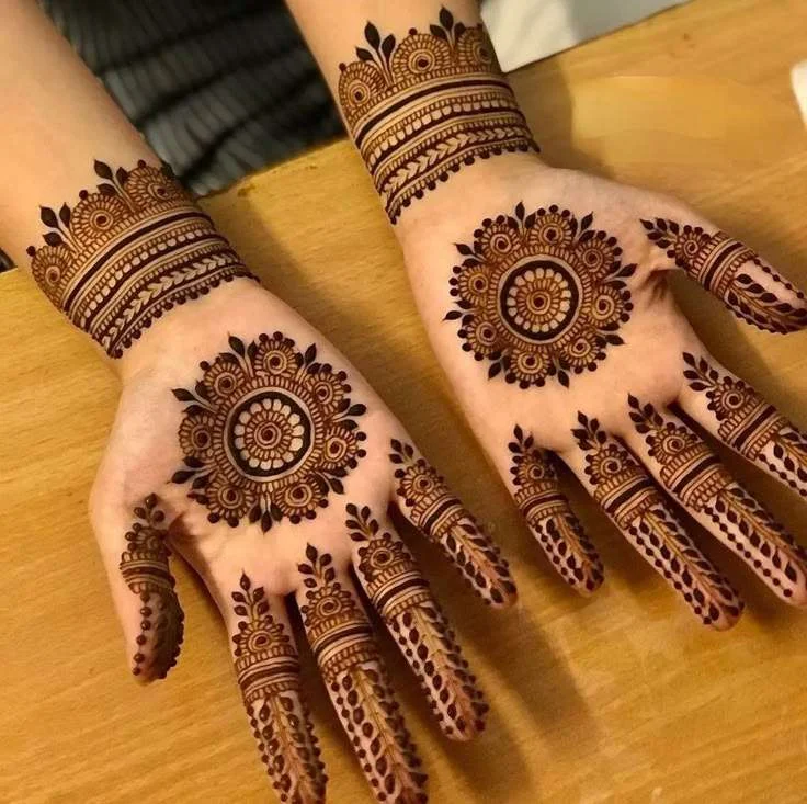 Arabic Henna Design