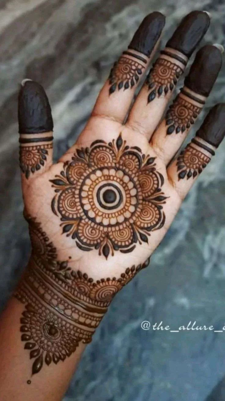 Arabic Henna Design