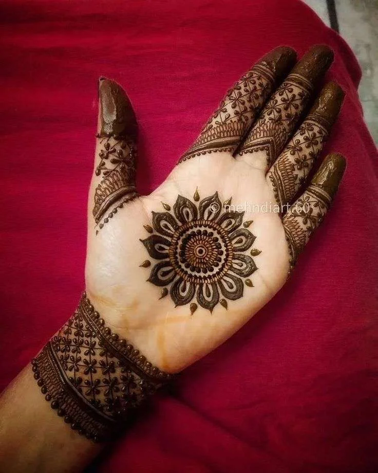 Arabic Henna Design