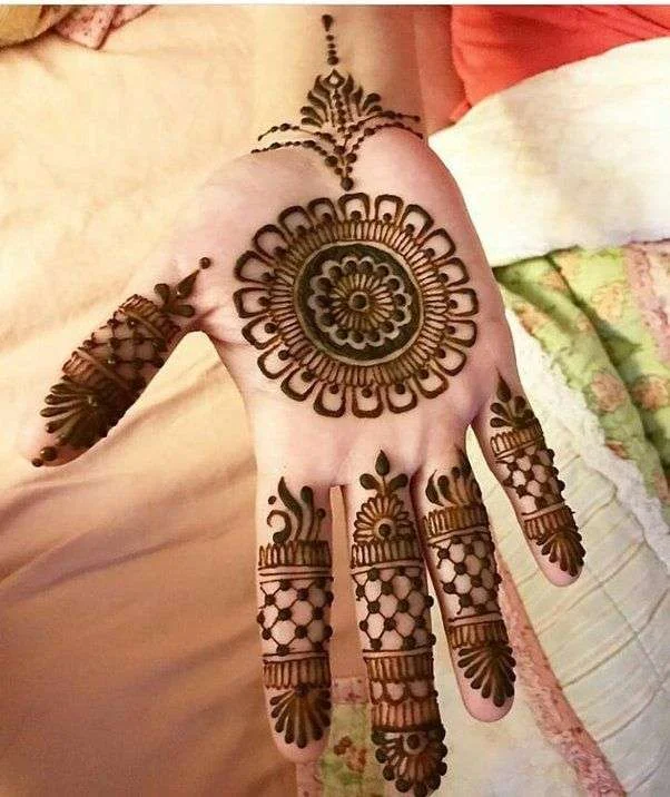 Arabic Henna Design