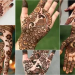 peacock mehndi designs