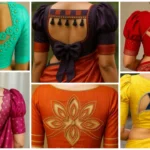 modern blouse back neck