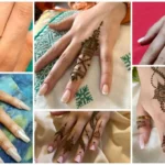 trendy finger mehndi designs